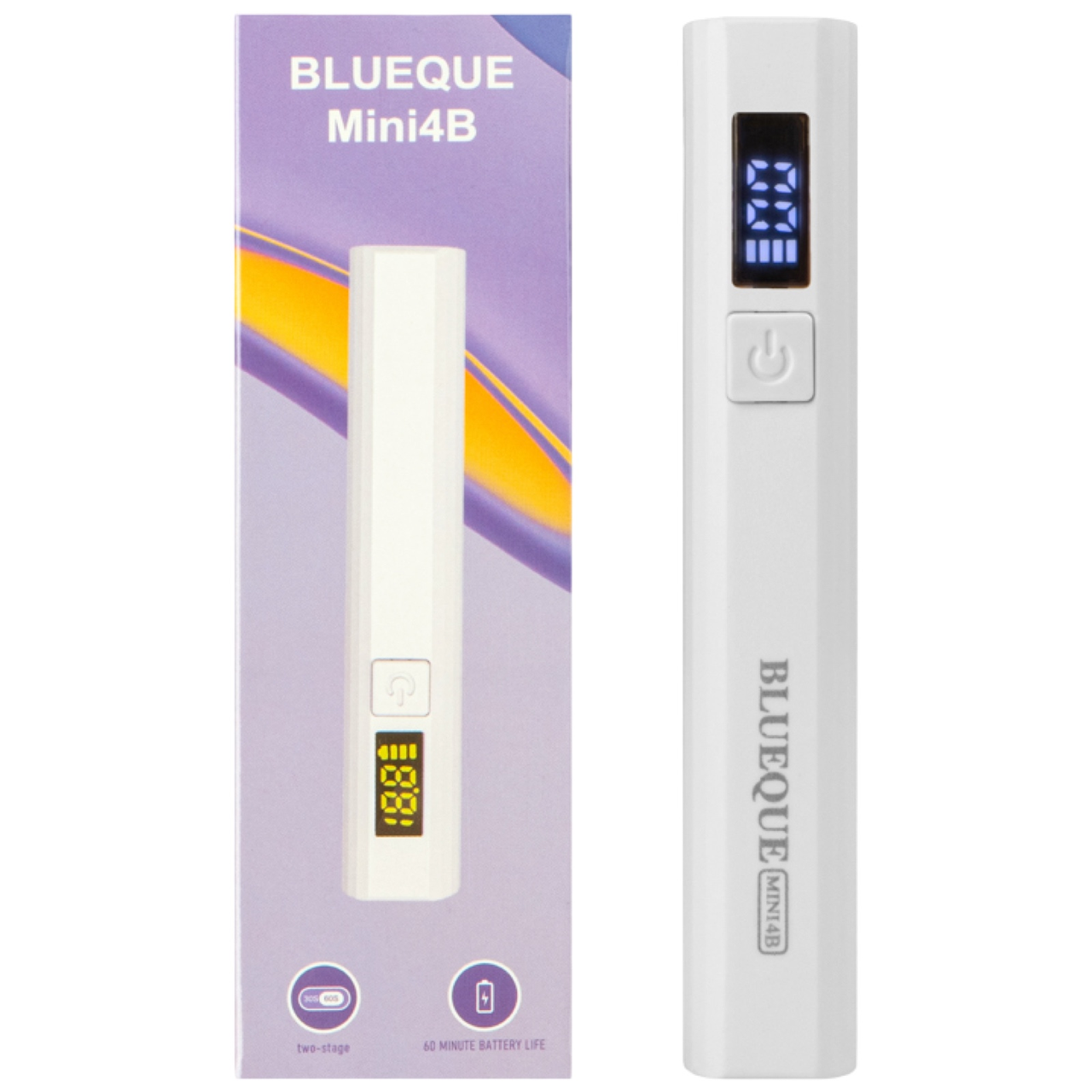 Ліхтарик з акумулятором та дисплеєм Bluegue Mini UF 4B 3 Вт