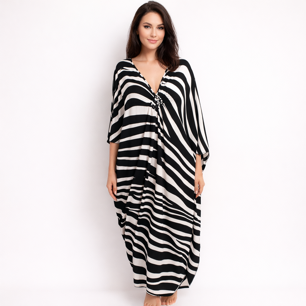 Жіноче плаття вільного крою туніка оверсайз Жіночі гарні туніки літні, фото 1