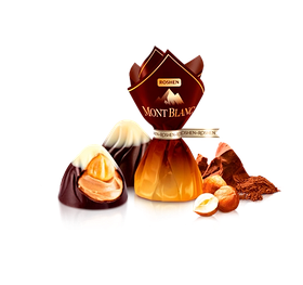 Цукерки Монблан з цільним лісовим горіхом 1 кг. ТМ Рошен