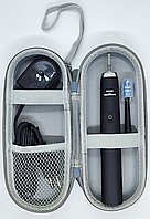 Футляр для електричної зубної щітки Philips Sonicare / Braun, водонепроникний чохол EVA, темно-синій