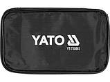 Мультиметр TRUE RMS електричних параметрів 2х1,5V YATO з LCD-цифровим діапазоном, фото 10