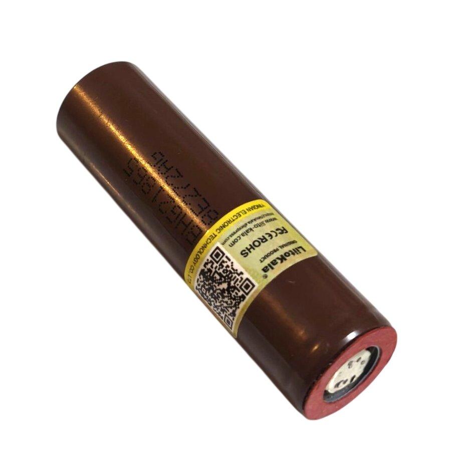 Акумулятор LiitoKala 18650 Li-ion 3.6В 3000мАч 20А, з плоским плюсом, після використання