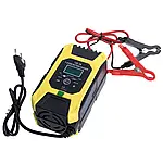 Зарядне для кислотних AGM, GEL, VRLA Foxsur FBC1207D 12V 7А, автомат 7 етапів, дісплей