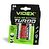 Батарейка Videx АА LR06 Turbo 2bl, фото 2