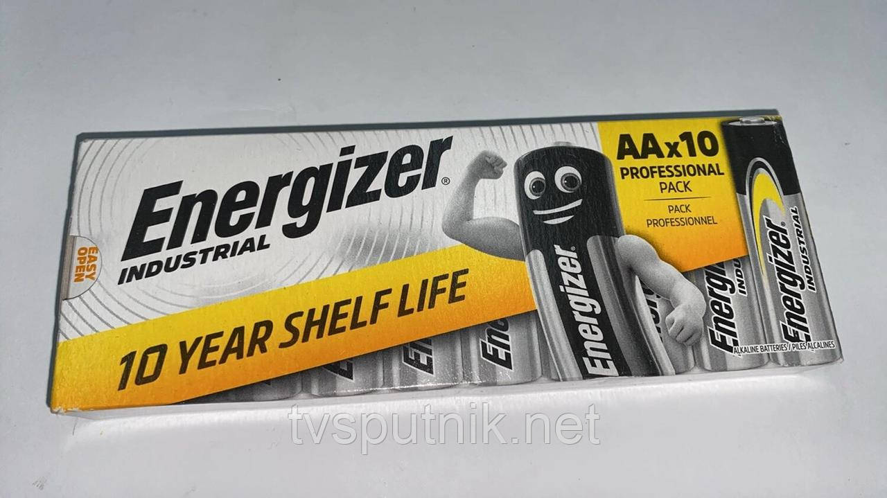 Батарейки ENERGIZER AA LR06 Industrial, 10 шт