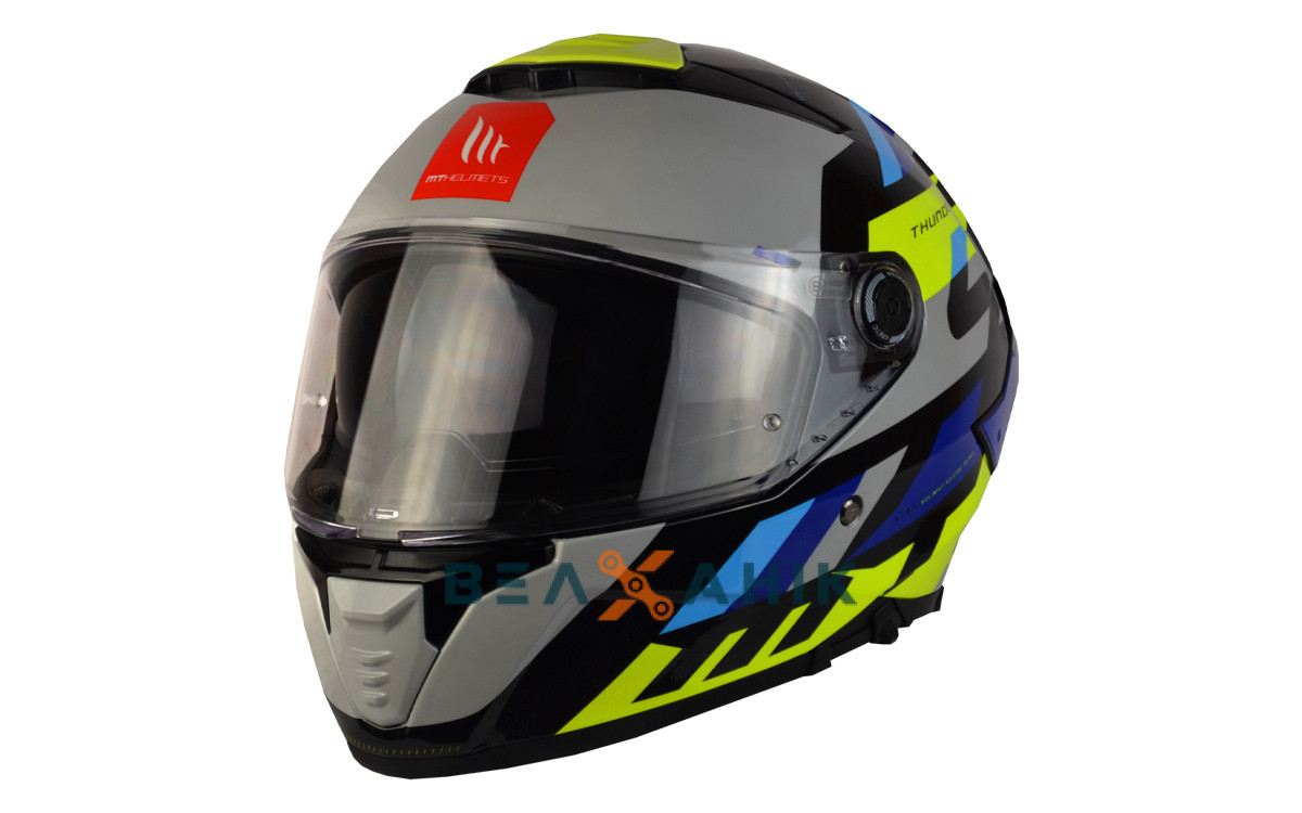 Шолом (інтеграл) MT THUNDER 4 SV Ergo E17 Gloss Blue [XXL], фото 1