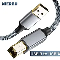 Кабель для принтера, сканера, МФУ 1.5 (полтора) метра USB 2.0 Кабель USB Type-B -> USB Type-A