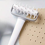 Валик ролик для тіста з шипами Докер 12х20 см, фото 5