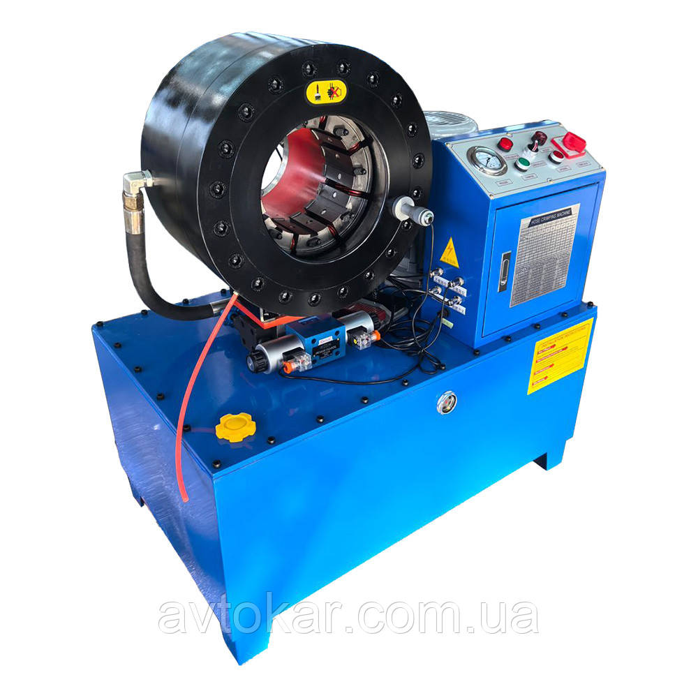 Обжимний прес для виробництва РВТ (220В, 6-102мм, 800т) HHCM0102 STANDART, фото 1