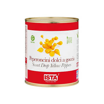 Жовті солодкі перчики «крапля» Код/Артикул 3081