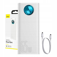 Power Bank Baseus Amblight 65W 30000 mAh PPLG-A02 White Повербанк для ноутбука