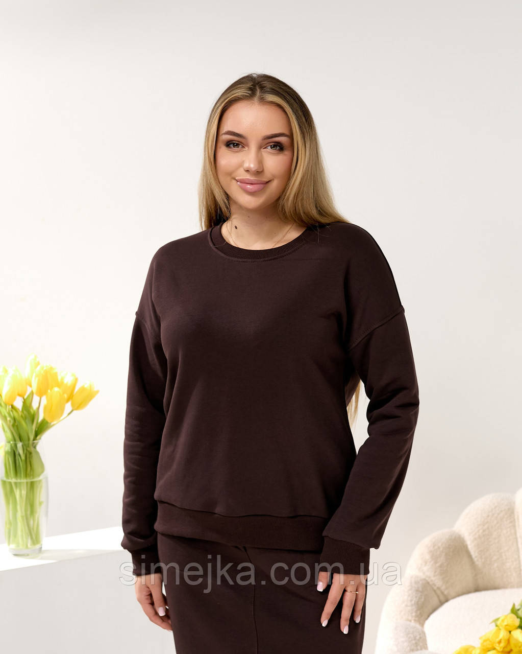 Світшот жіночий тринитка діагональ, фото 1