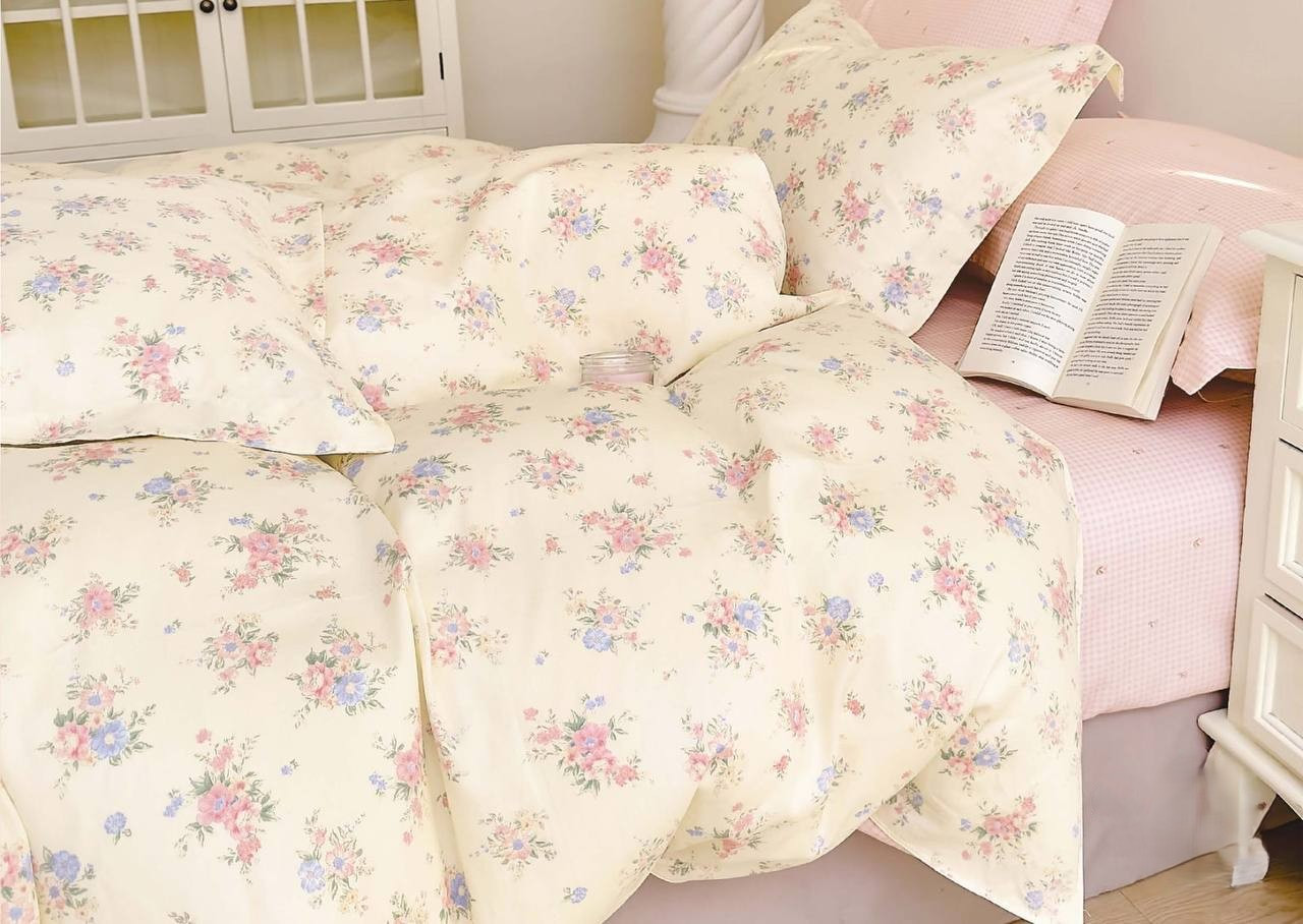 Постільна білизна Viluta сатин твіл — 815 двоспальна, фото 1