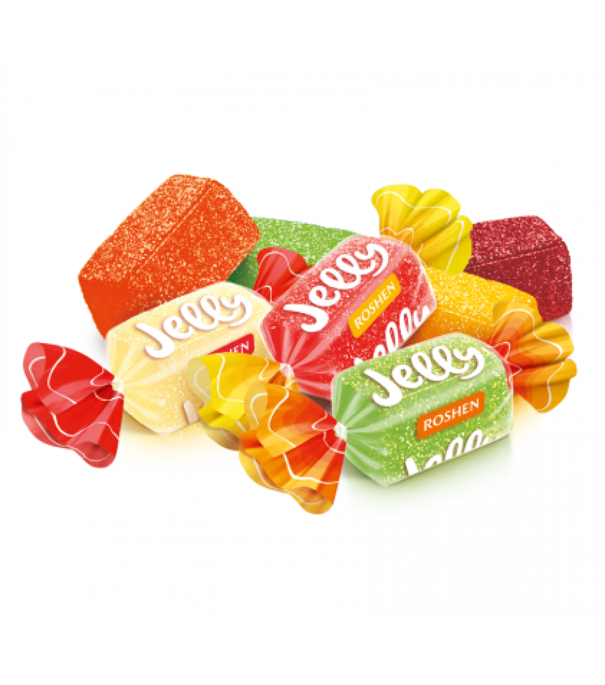 Цукерки Джелі 1 кг. ТМ Рошен, фото 1