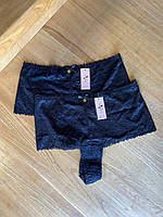 Стринги з високим мереживним поясом набір 5 шт, фото 4