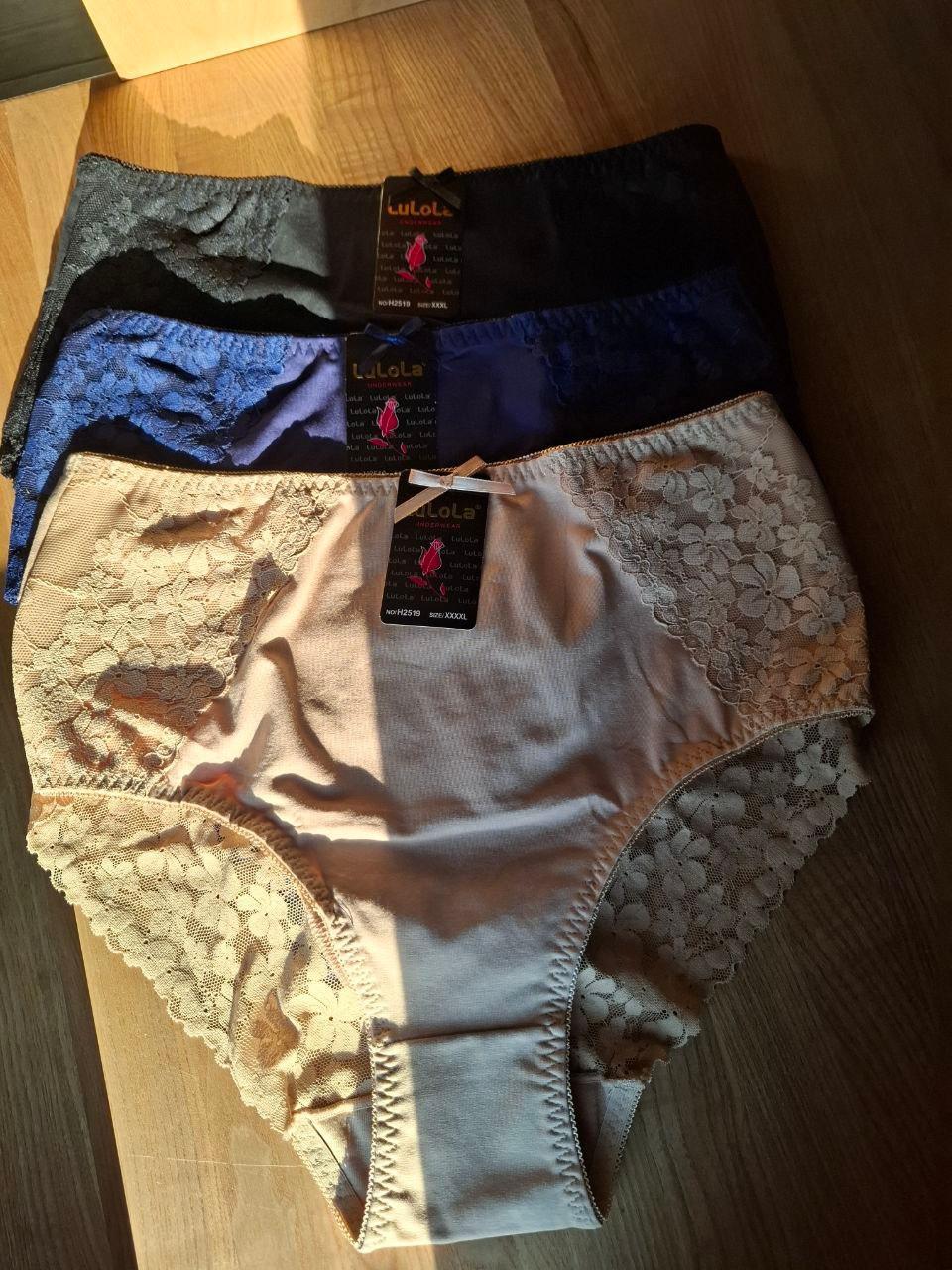 Жіночі труси з мереживом та високою посадкою, фото 1