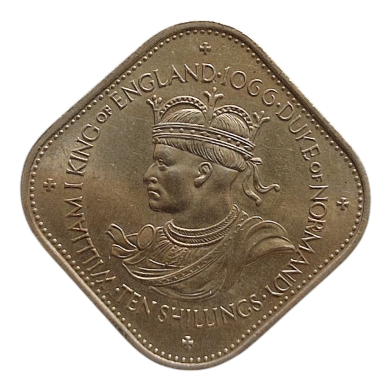 Гернсі 10 шилінгiв, 1966 900-річчя - Норманське завоювання, фото 1