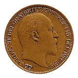 Велика Британія 1 фартінг, 1909, фото 2