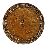 Велика Британія 1 фартінг, 1909, фото 2