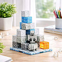 Магнітний конструктор Minecraft Magnet World 38 деталей — магнітні блоки 2×2 см з фігурками, арт. T9913, фото 3