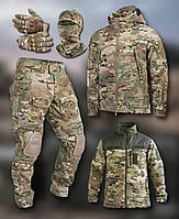 Тактический 5 в 1 комплект на флисе SOFT