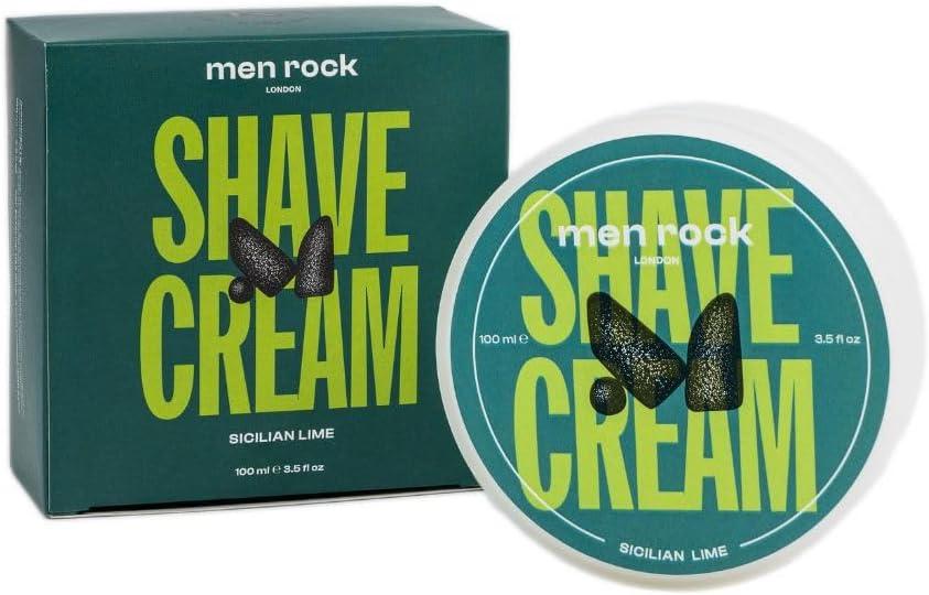 Крем для гоління Men Rock Sicilian Lime Shave Cream 100 мл, фото 1