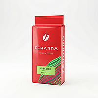 Кофе молотый Ferarra (Ферарра) Cuba Libre, Medium Roast, премиум кофе, насыщенный вкус