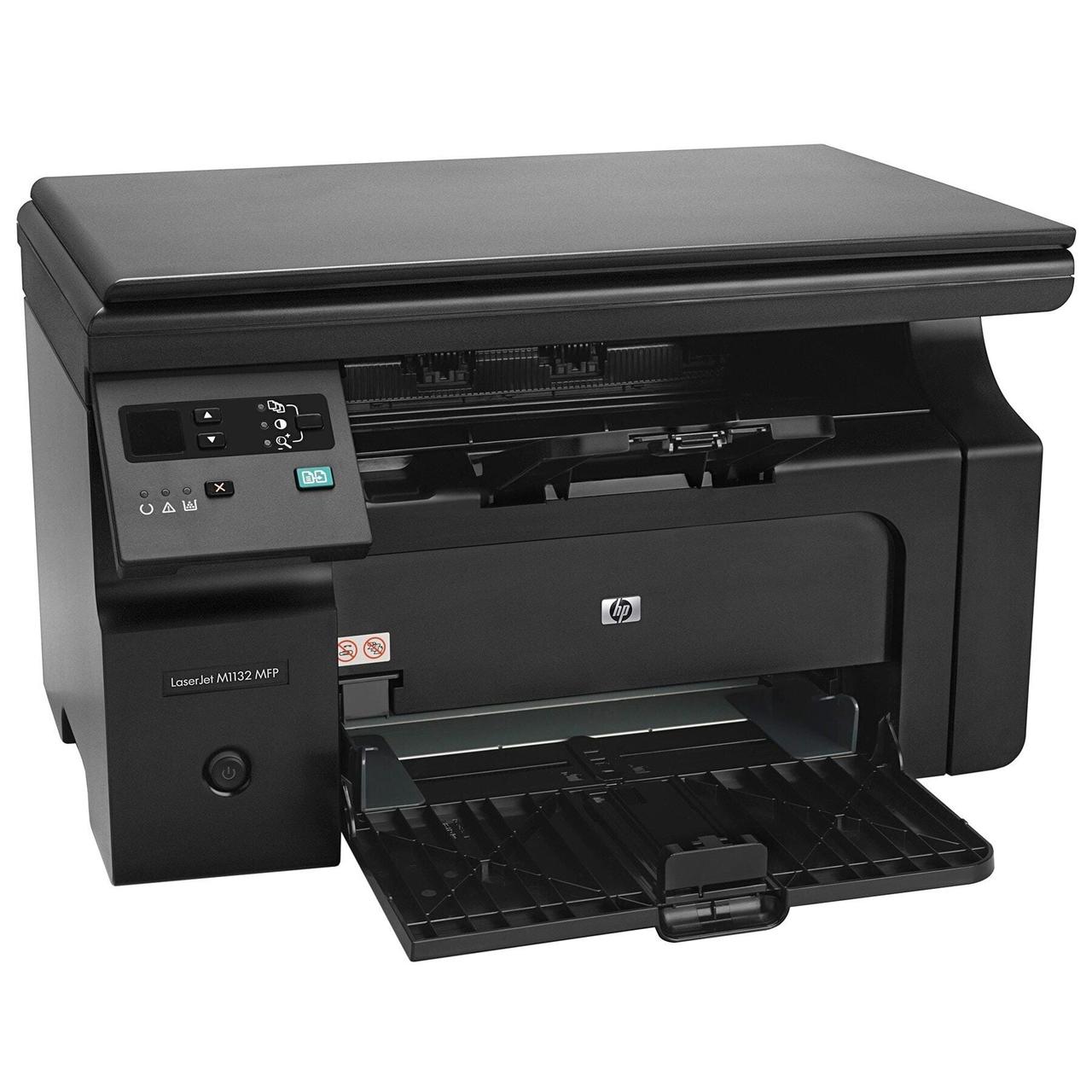 БФП HP LaserJet Pro M1132MFP / Лазерний монохромний друк / 600x600 dpi / A4 / 18 стор/хв / USB 2.0