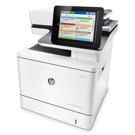 БФП HP LaserJet Enterprise M577  / Лазерний кольоровий друк / 1200x1200 dpi / A4 / 38 стор/хв / Ethernet, USB 2.0 / ePrint, фото 1