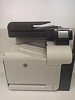 БФП HP Color LaserJet Pro 500 M570dn / Лазерний кольоровий друк / 600x600 dpi / A4 / 31 стор. хв / Дуплекс / USB 2.0, Ethernet, фото 2