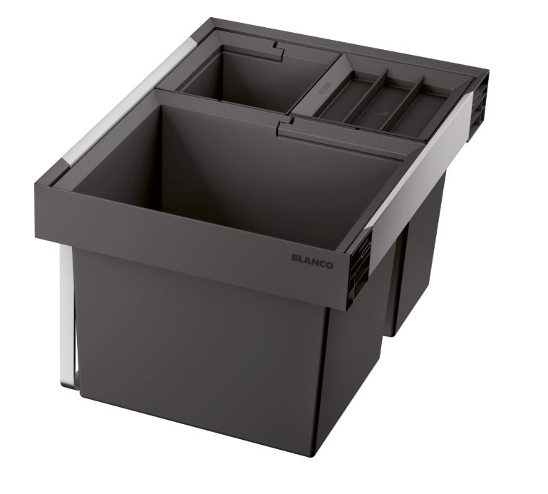 Сортировщик отходов Blanco FLEXON II Low XL 60/3 1x30л 2x8л, фото 1