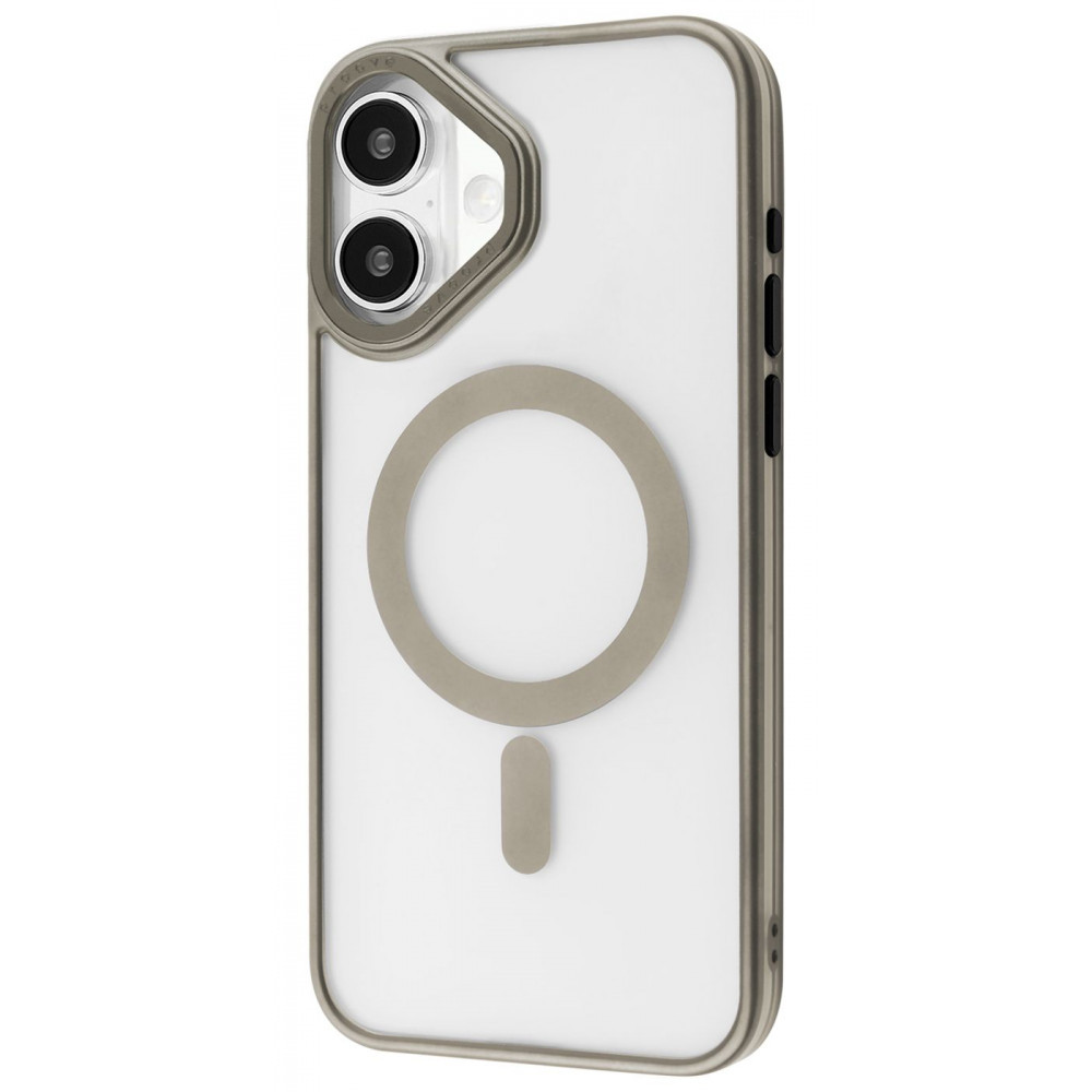 Чохол Proove Blur Case with Magnetic Ring iPhone 16 Natural Titanium, фото 1