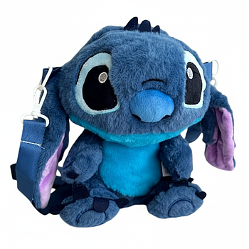 М'яка іграшка-сумка Стіч / Сумка-рюкзак / Рюкзак Стіч / Іграшка рюкзак / Дитячий рюкзак