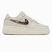 Nike Air Force 1 '07 LX Molten Metal Swoosh Rose Gold