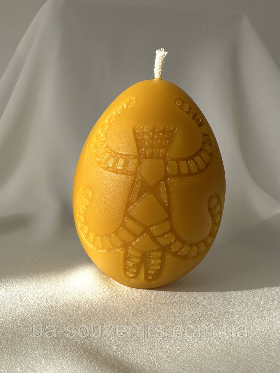 Воскова свічка яйце "Берегиня", фото 1
