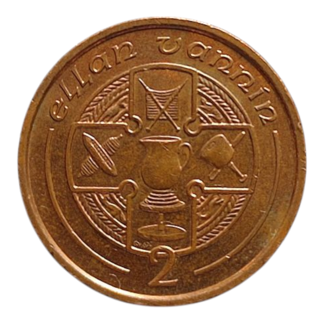 Острів Мен 2 пенса, 1988, фото 1