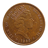 Острів Мен 2 пенса, 1988, фото 2