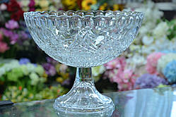 Кришталева фруктовниця «Неман» Crystal 25 x 20 см