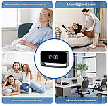 WiFi IP міні камера-годинник HD 1080P з акумулятором, нічним баченням і датчиком руху для дому, фото 4