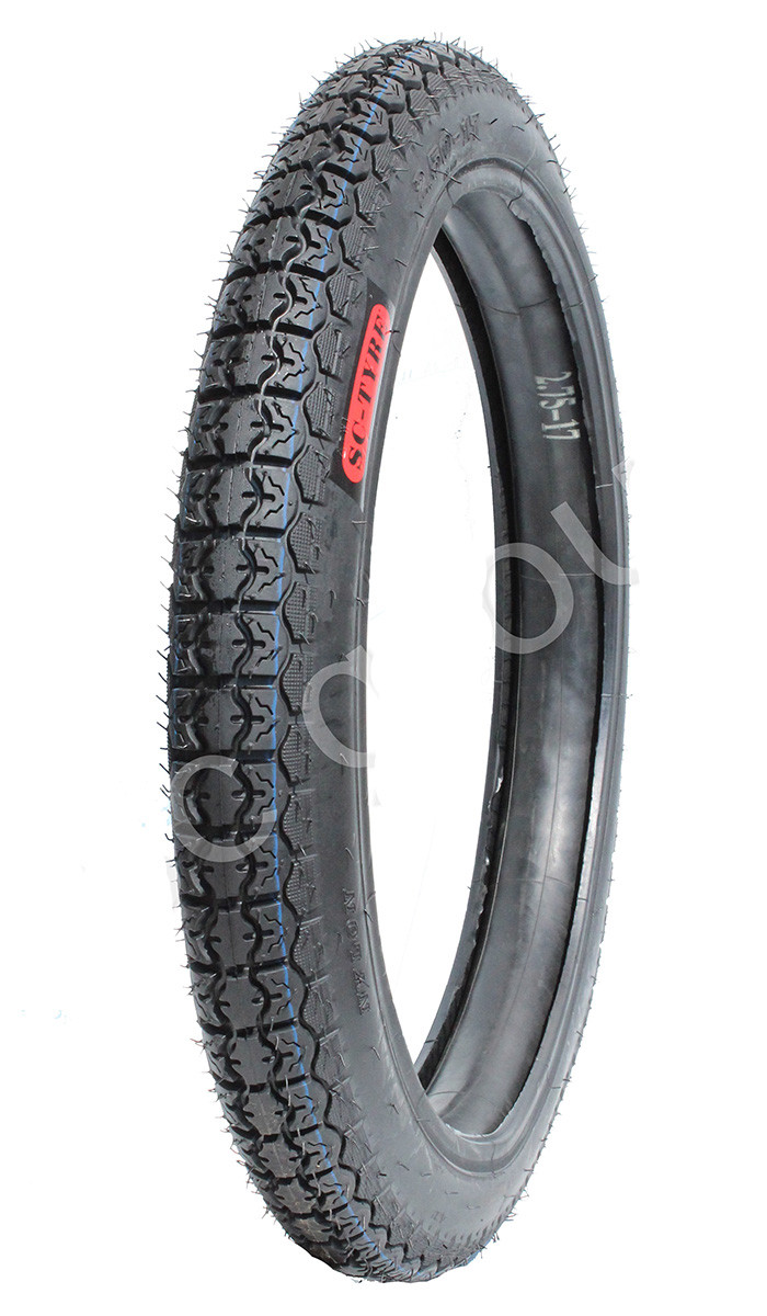 Покришка з камерою 2.50-17 PF-323 PERFECT 6RP для мопеда, фото 1