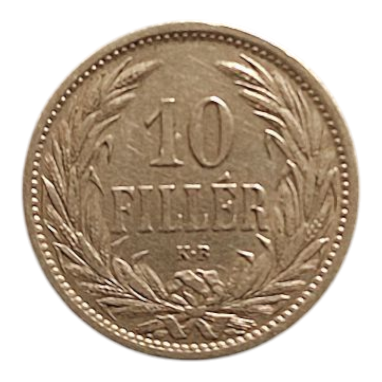 Угорщина 10 філерів, 1908, фото 1