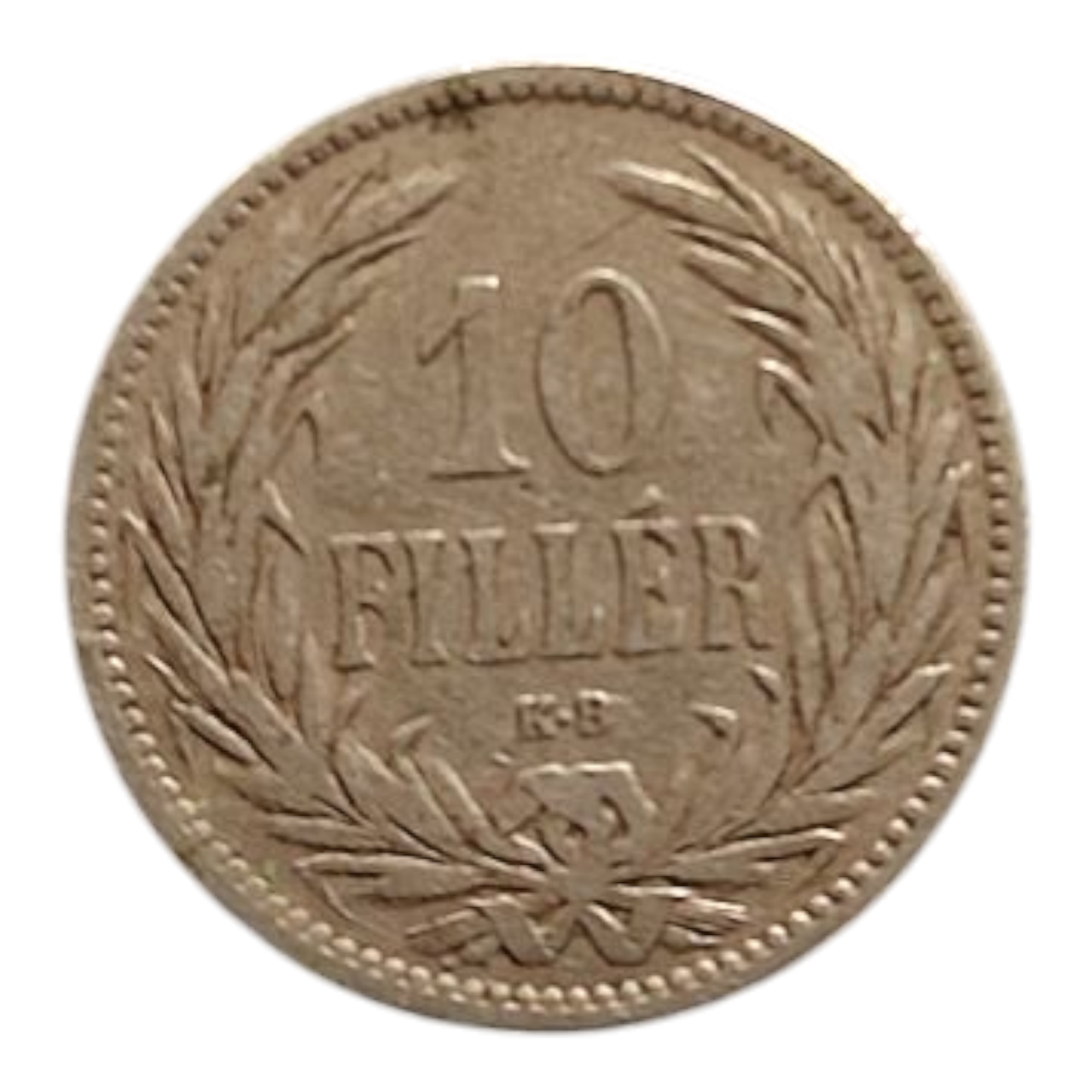 Угорщина 10 філерів, 1894, фото 1