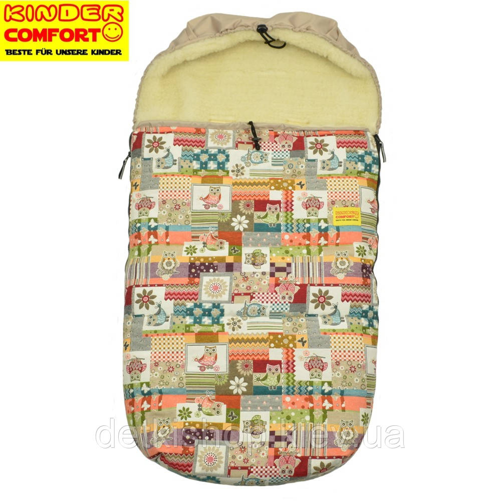 Конверт на овчині Kinder Comfort Drive Fashion Eule