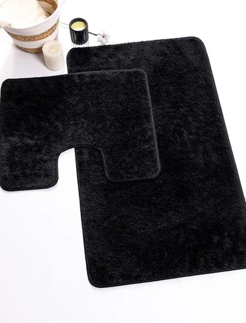 Набір килимків 2 шт для ванної та туалету протиковзкі килимки під унітаз 60×100 60×50см для ванної кімнати Unimax, фото 1