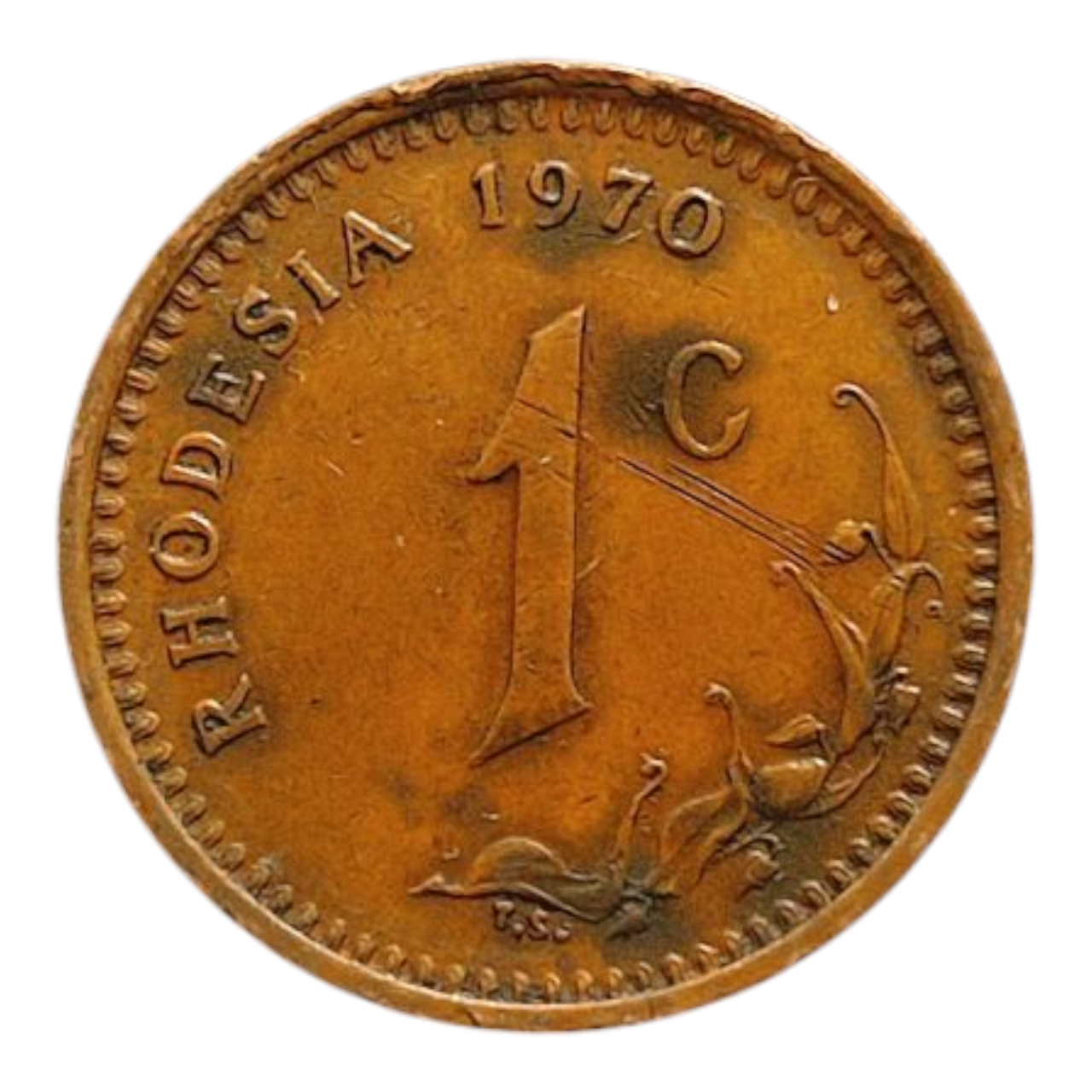 Родезія 1 цент, 1970, фото 1