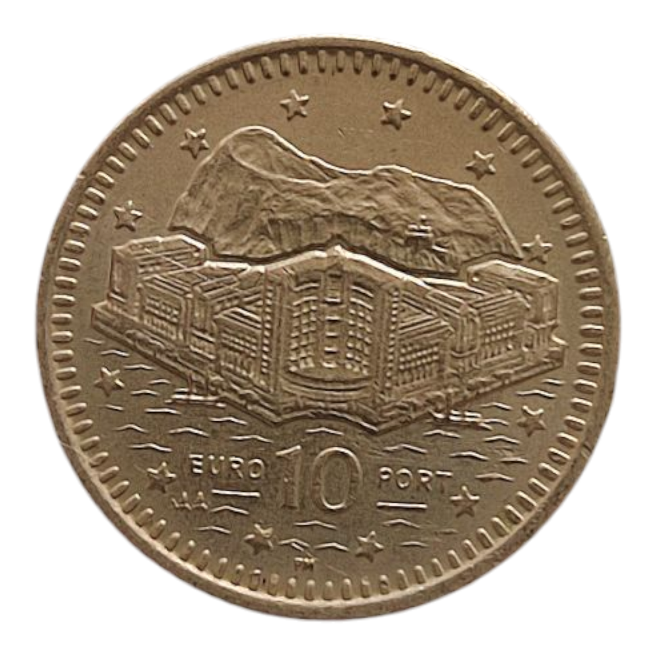 Гібралтар 10 пенсів, 1998, фото 1