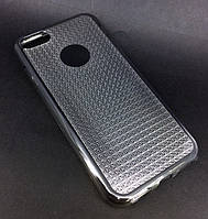 Чехол для iPhone 7, 8 SE 2020 накладка бампер противоударный силиконовый Shine блеcк