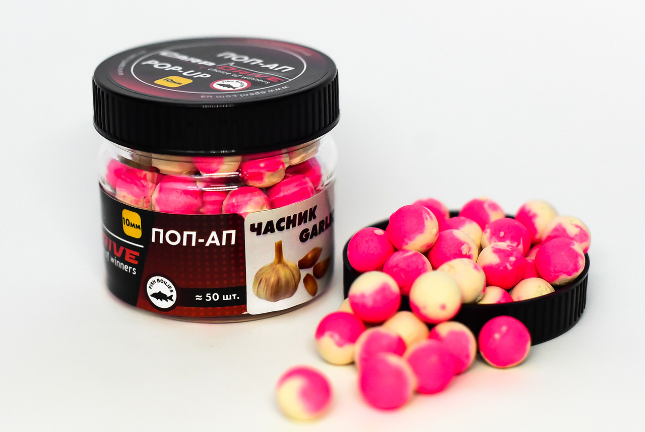 Плаваючий Бойл, поп ап для риболовлі, поп ап Часник (Garlik) 8мм Carp Drive