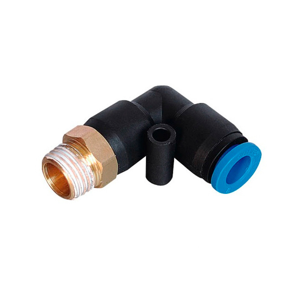 Штуцер цанговий (вуглецевий) Ø8*8*8 мм МТ 3/8" Sigma (7027141)