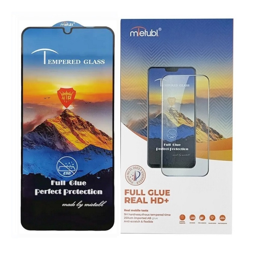 Защитное стекло Mietubl для Samsung Galaxy A06 5G / M06 5G / F06 5G, 9H, Full Glue, с черной рамкой